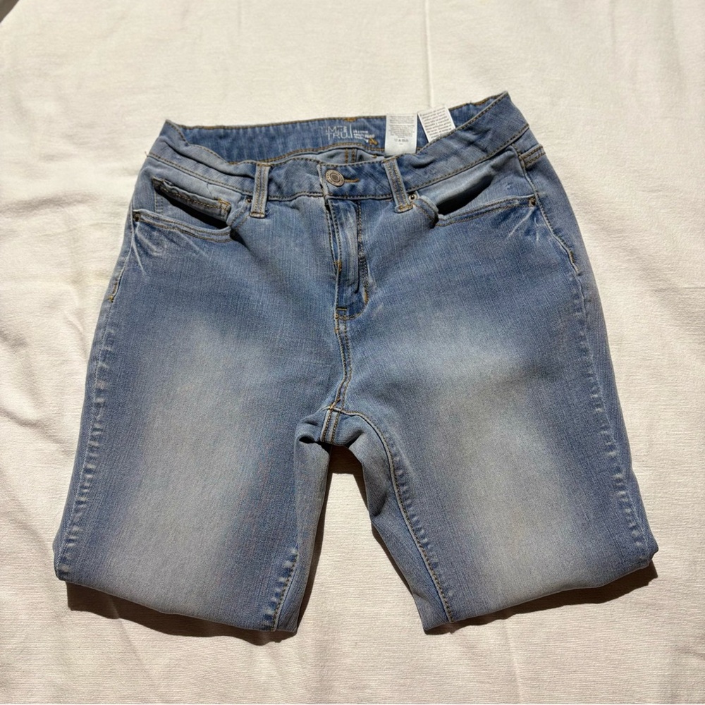 Time and Tru Skinny Jeans - Light Blue Denim